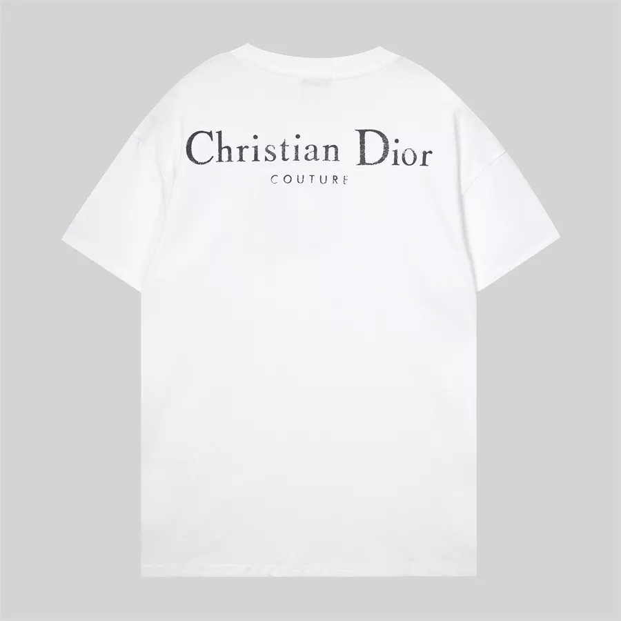 christian dior t-shirt manches courtes pour unisexe s_1277a421